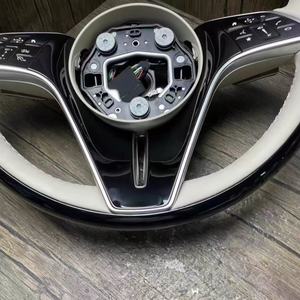 Volante de coche para <span class=keywords><strong>Mercedes</strong></span> Benz <span class=keywords><strong>Maybach</strong></span> W167 W177 W190 W204 W205 W206 W213 W217 W222 a B C E S G V Class Cls Glc Gle Gls - Product Image 3