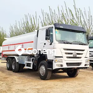 heavy duty 10000 liters to 20000l oil tank truck 6x4 sinotruk howo fuel tanker truck used price