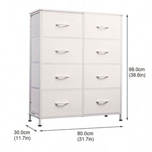 Stainless Steel Bedroom <b>Cabinet</b> Living Room Fabric Dresser Modern Bedroom Furniture High Quality Bedroom <b>Cabinet</b> Modern Living - Product Image 3