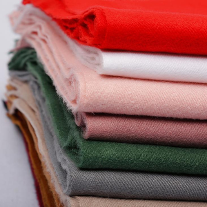 Nuova Sciarpa Pashmina in Morbida Lana Cashmere e Viscosa 2022 con Nappe, Design Semplice, 68x200cm, 21 Varianti di Colore per Donna Inverno - Product Image 4
