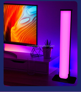 Barra de Luz LED RGB de Escritorio con Ritmo Musical, Control Remoto por Aplicación, Recargable por USB, Decoración <span class=keywords><strong>Navideña</strong></span> de Aluminio - Product Image 3