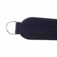 Ceinture de musculation ceinture de gymnastique arrière en néoprène avec chaîne pour Fitness musculation tirer vers le haut musculation charge sangle de taille