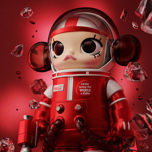 Venta al por Mayor de Productos Nuevos y Modernos, Figura de Acción Coleccionable Original POPMART MEGA SPACE MOLLY X <span class=keywords><strong>COCO</strong></span> Generación 2 - Product Image 5