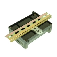 Boîtier de contrôle industriel ABS transparent Rail Din boîte de PLC électrique panneau de commande boîtier en plastique PLC 150*97*42mm CIC238