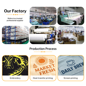 Tabliers de travail personnalisés <span class=keywords><strong>en</strong></span> gros avec logo – Tablier de barista, boulanger, serveur, maçon, enfant, barbier, <span class=keywords><strong>cuisine</strong></span> – Imperméable <span class=keywords><strong>en</strong></span> coton avec poches - Product Image 4