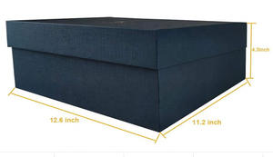 Creative Starry Sky Blue Large <strong>Gift</strong> Box for Anniversary Birthdays Hanukkah <strong>Mothers</strong> Day <strong>Grooms</strong> <strong>Gifts</strong> Engagements Package - Product Image 3