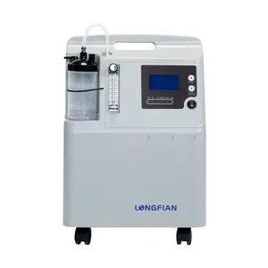 Concentrador de oxígeno estacionario 5LPM para atención médica y domiciliaria
