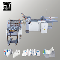 Plieuse de papier numérique industrielle SPEED A2, PLC Mitsubishi, automatique, haute vitesse, faible bruit, 12+ types de pliage, pour brochures