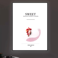 Boîte à lumière LED haut de gamme, cadre de panneau publicitaire, panneaux lumineux, panneau de menu LED, support d'affichage de poster rétroéclairé en profilé aluminium