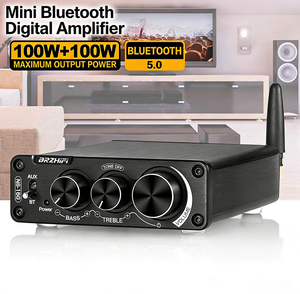เครื่องขยายเสียงดิจิตอลสำหรับบ้าน BRZHIFI รุ่น NS-15G รองรับ BT 5.0 ระบบเสียง 2.0 แชนแนล - Product Image 2