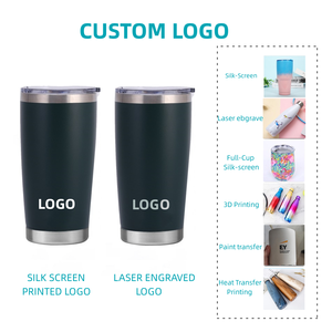 Customized 20oz Stainless Steel <b>Coffee</b> Tumbler High Quality Powder Coated Vacuum Bottle With Straw Cute Travel Design - Product Image 5