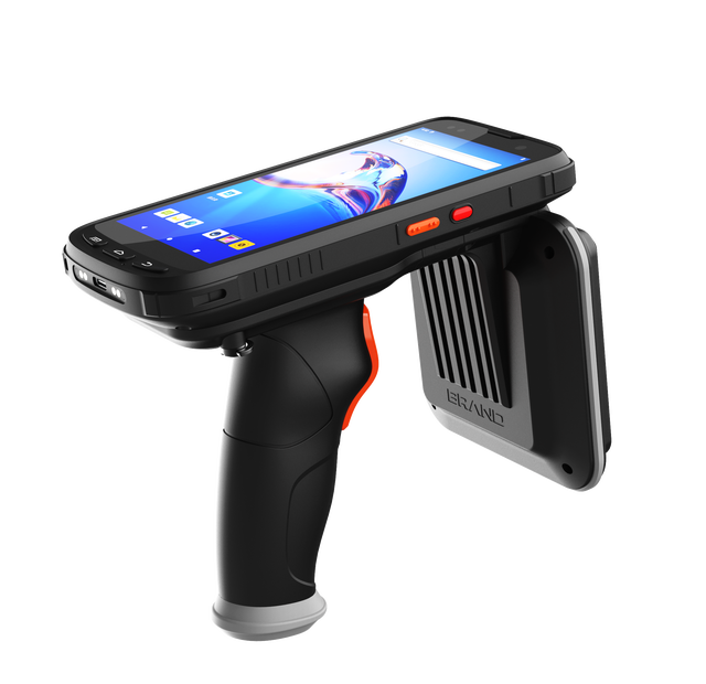 Portable Industrial Android 7.0 OS 4.0inch Handheld Data Terminal Android Pda Rfid Reader Uhf