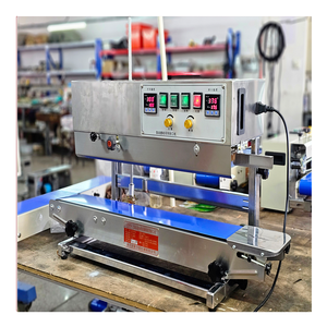 Selladora de Banda Térmica Vertical Eléctrica Semiautomática FR-770V para Bolsas y Sobres de Bebidas, Líquidos y Sólidos - Product Image 2