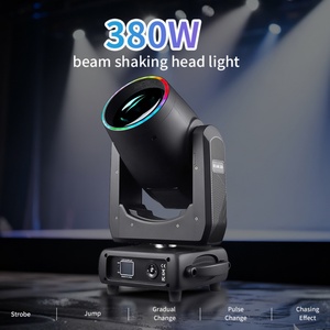 AICPOSE - Cabeza móvil profesional de 380W con efecto de haz de luz para iluminación de escenarios y eventos, luces móviles DMX - Product Image 2