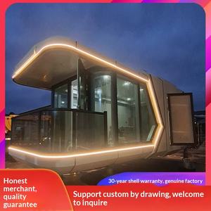 Chambre mobile conteneurisée, entrepôt mobile, mini-hébergement, capsule de logement, bureau, B&B, capsule de camping pour sites touristiques - Product Image 1