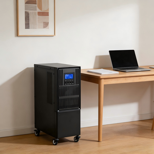 케화 <span class=keywords><strong>UPS</strong></span> 납산 및 리튬 배터리 호환 10kVA 고주파 <span class=keywords><strong>UPS</strong></span>, 유연한 사무실 백업 비상 전원용 - Product Image 2