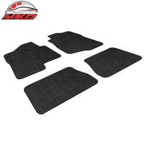 Alfombrillas para Chevy Silverado Sierra Tahoe Yukon 07-13, Alfombras Antideslizantes de 4 Piezas, Velour Negro - Product Image 3