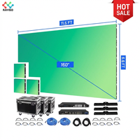 Système de mur vidéo LED portable clé en main RAYBO P2.6 P3.91, kit d'affichage LED intérieur HD pour location et panneaux d'écran de scène
