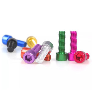 Alluminio anodizzazione M2 M3 M4 M5 M6 <span class=keywords><strong>M8</strong></span> Cup testa esagonale bullone presa - Product Image 5