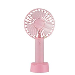 Ventilador de Mano Portátil USB Recargable de Tres Velocidades y Bajo Ruido para Coche, Exteriores y Hotel, Venta al Por Mayor - Product Image 1