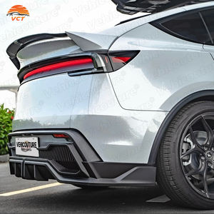 Nuevo <span class=keywords><strong>Difusor</strong></span> de Parachoques Trasero VCT, Alerón Trasero, Kit de Alerón, Negro Brillante/Mate, Ajuste <span class=keywords><strong>Universal</strong></span> para Tesla Model Y Juniper Auto - Product Image 3