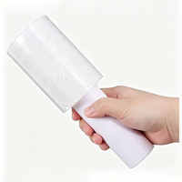 Rouleaux de film étirable souple en PE LLDPE transparent pour l'emballage sécurisé des palettes avec logo