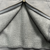 Sudadera con capucha unisex de forro polar 370G, transpirable, cortavientos, de corte holgado y corto, con cremallera, cuello alto, oversize, lisa, teñida con efecto lavado, venta al por mayor, logotipo personalizado