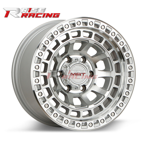 Nouvelles jantes de voiture tout-terrain à six branches 17*8.5 18*8.5 en alliage 17 18 pouces 6*139.7 6*114.3 pour Pick-up JEEP TANK - Product Image 1