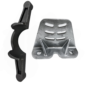 Base de fuente de jardín de hierro fundido con acabado rústico Soportes decorativos resistentes a la intemperie Estructuras de fuente grandes - Product Image 1