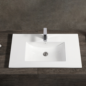 Conception haut de gamme rectangulaire salle de bain lavabo forme carrée salle de bain vanité évier hôtel armoire évier salle de bain <span class=keywords><strong>bassin</strong></span> - Product Image 4