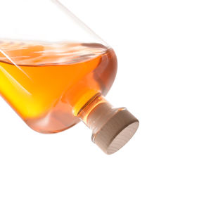 Bouteille en verre transparente de vinaigre de vin de fruits de 100ml 375ml 500ml 750ml avec couvercle en liège - Product Image 2