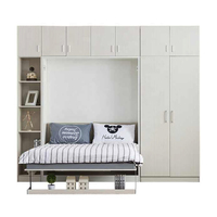 Mécanisme de lit escamotable à faible encombrement Lit escamotable escamotable avec armoire Lit escamotable avec canapé mural