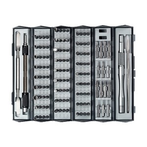 Jeu de tournevis Debo Hardware 128 en 1, acier allié S2, magnétique, portable, outil de réparation domestique - Product Image 2