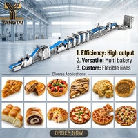Ligne de production industrielle de pain multi-variétés, machine à fabriquer des pains de mie et des pains fourrés