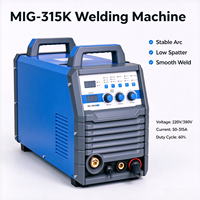 Machine à souder industrielle OMERUN MIG-315K à large plage de tension 180V-480V, inverseur IGBT MIG MAG MMA pour la fabrication