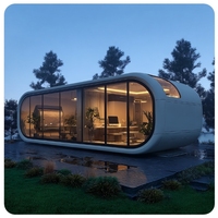 Maison de luxe préfabriquée de style moderne exquis de haute qualité, bureau, hôtel de luxe