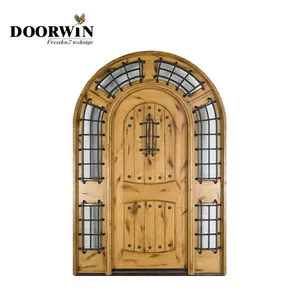 Texas geleneksel amerikan tarzı tasarım evleri Modern Doorwin giriş dış ön kapılar giriş kapısı