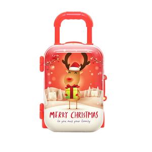 Piccola scatola di latta all'ingrosso della valigia con l'imballaggio della latta del metallo del commestibile della maniglia per i <span class=keywords><strong>biscotti</strong></span> degli spuntini della caramella per i bambini - Product Image 2