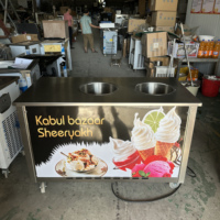 Machine à crème glacée afghane JinLiSheng, équipement professionnel pour la crème glacée Sheeryakh