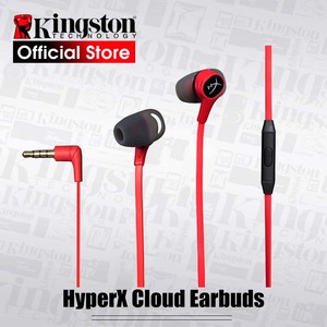 Original Hyperx Cloud Earbuds with a <b>Microphone</b> Immersive Wired In-game Audio In-ear Phone Earphones & - Product Image 2