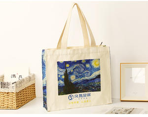 Bolsa de Regalo Reutilizable Ecológica Personalizada con Cinta 3D, Publicitaria, Laminada, Impresa con Serigrafía, de Gran Capacidad, Tipo Bolso de Mano de Lona - Product Image 4