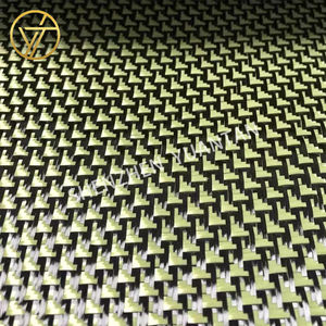 Tissu en Fiber de carbone jaune 3K 280G pour Kevlar motif de Jet de chasse mixte tissé Lamborghini Supercar couverture pour voiture jouet extérieur pour - Product Image 2