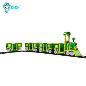Chất Lượng Cao Điện Theo Dõi Train Công Viên Chủ Đề Rides Tùy Chỉnh Lễ Hội Rides Mini <span class=keywords><strong>Thomas</strong></span> Train Cho Trẻ Em - Product Image 1