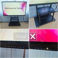 Moniteur à écran tactile tout-en-un HD 4K de 32 pouces, panneau interactif de signalisation numérique intelligente Android, panneau LCD à montage mural