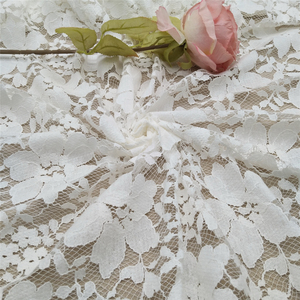 High Quality French Elegant Style Flower Embroidery-Enhanced Knitted Lace <b>Fabric</b> Tulle <b>Net</b> for Party-Enhanced Garments and Bags - Product Image 5