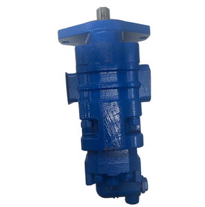 Repuestos Hidráulicos para Cargadoras: Bomba Hidráulica de Triple Engranaje con Eje Recto de Hierro Fundido Azul al por Mayor - Product Image 2