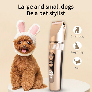 Potente Kit di toelettatura senza fili ricaricabile per cani e gatti USB peli di animali domestici per Clipper per auto nuovi capelli elettrici per Clipper - Product Image 4