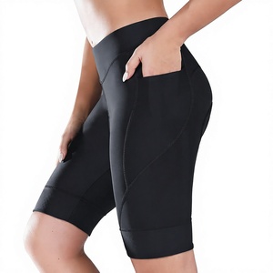 Shorts de Ciclismo de Cintura Alta para Mujer, Transpirables, de Secado Rápido, Ajustados, con Bolsillo, para Gimnasio y Running - Product Image 4