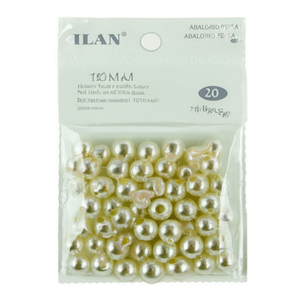 Perle ILAN da 10 mm, 20 g per la creazione di gioielli - Product Image 1
