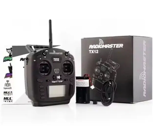 <span class=keywords><strong>Mini</strong></span> Radio Control Remoto TX12 MK <span class=keywords><strong>II</strong></span> Negro, Compatible con EDGeTX/OPENTX, ELRS 2500CC, Accesorios Portátiles para UAV - Product Image 6